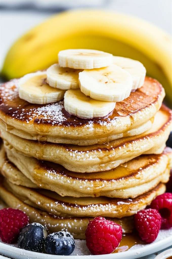 Generate a high-quality, relevant image prompt for an article about: Gluten Free Pancake Recipe With