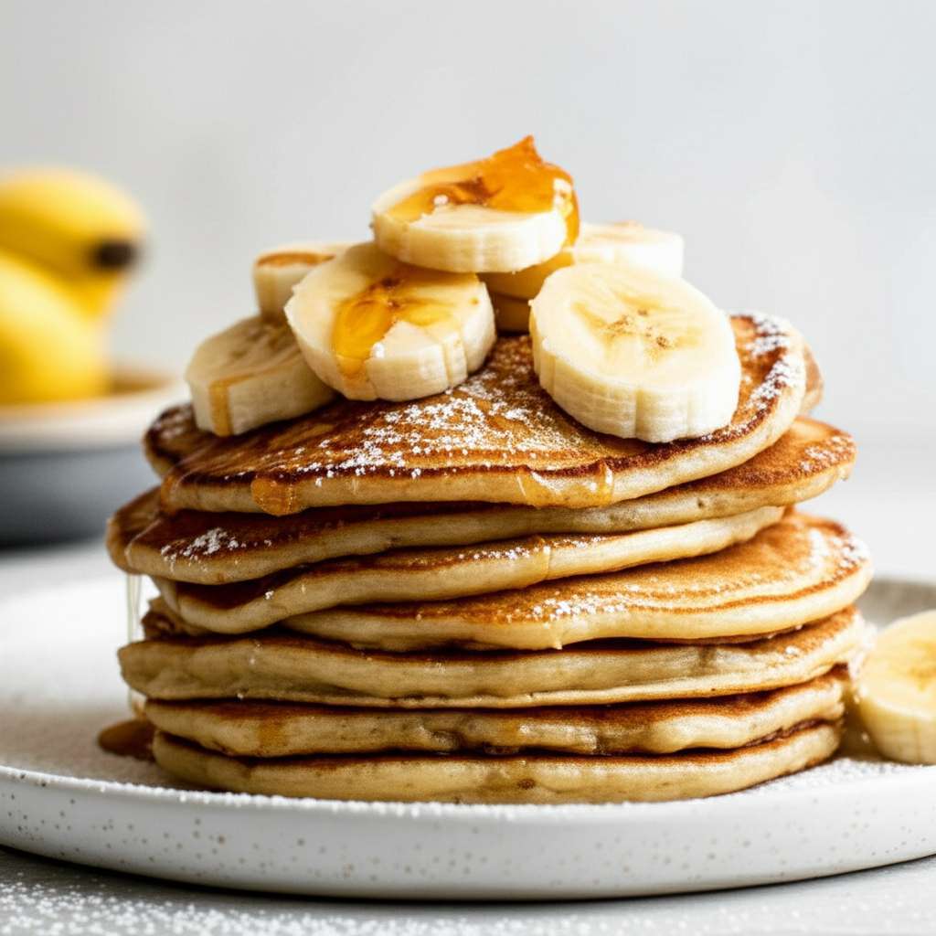 Generate a high-quality, relevant image prompt for an article about: Gluten Free Pancake Recipe With