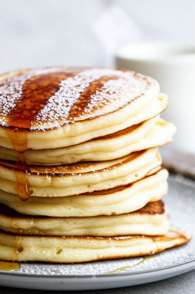 Generate a high-quality, relevant image prompt for an article about: Discard Pancake Recipe No Egg: