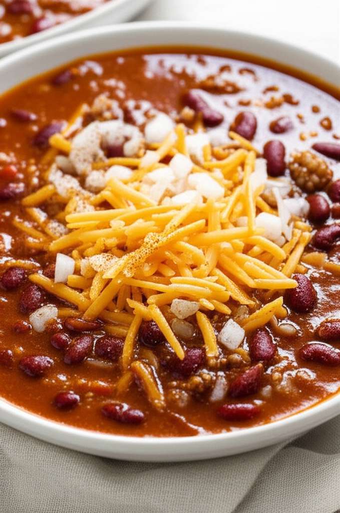 Generate a high-quality, relevant image prompt for an article about: Skyline Chili Recipe: Amazing F